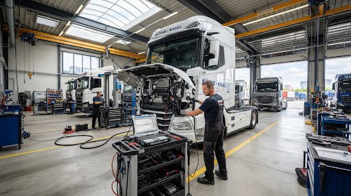 Atelier pentru diagnoza vehiculelor Heavy-Duty