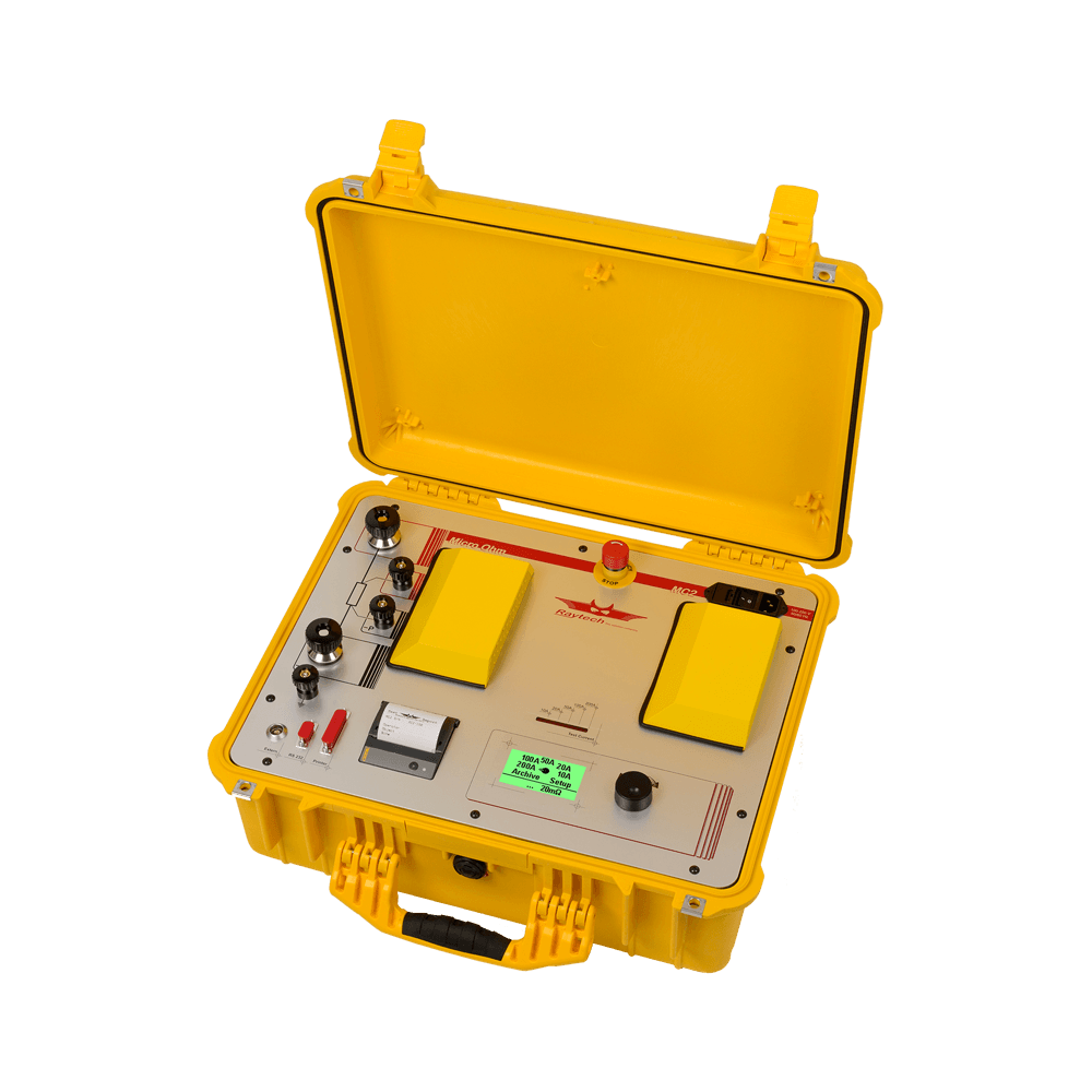 Raytech Micro Centurion II – Microohmmetru 200 A pentru rezistențe foarte mici
